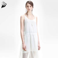 Pure and transparent Bottoming vest skirt