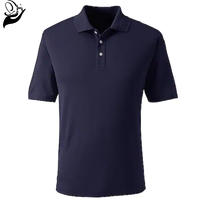 Men's Short Sleeve Solid Active Polo